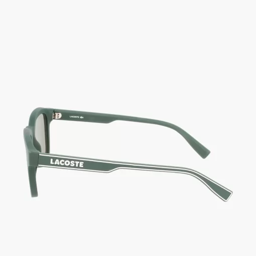 Lacoste Sunglasses-Unisex Rectangle Active Line Sunglasses