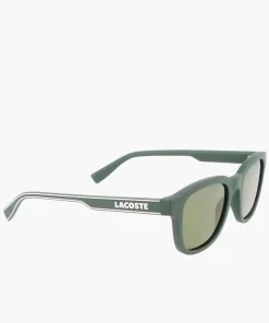 Lacoste Sunglasses-Unisex Rectangle Active Line Sunglasses