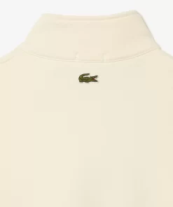 Lacoste Sweatshirts-Unisex Zip High Neck Organic Cotton Jogger Sweatshirt