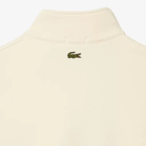 Lacoste Sweatshirts-Unisex Zip High Neck Organic Cotton Jogger Sweatshirt