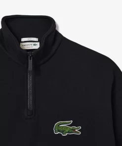 Lacoste Sweatshirts-Unisex Zip High Neck Organic Cotton Jogger Sweatshirt