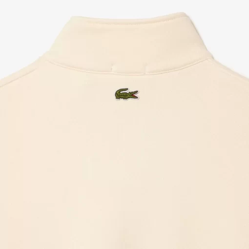 Lacoste Sweatshirts-Unisex Zip High Neck Organic Cotton Jogger Sweatshirt