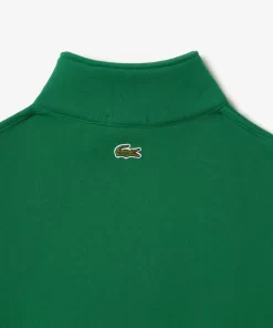 Lacoste Sweatshirts-Unisex Zip High Neck Organic Cotton Jogger Sweatshirt