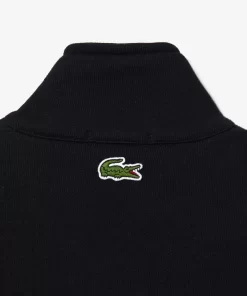 Lacoste Sweatshirts-Unisex Zip High Neck Organic Cotton Jogger Sweatshirt