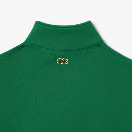 Lacoste Sweatshirts-Unisex Zip High Neck Organic Cotton Jogger Sweatshirt