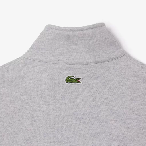 Lacoste Sweatshirts-Unisex Zip High Neck Organic Cotton Jogger Sweatshirt