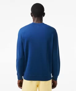 Lacoste Tracksuits-Washed Effect Ombre Print Jogger Sweatshirt