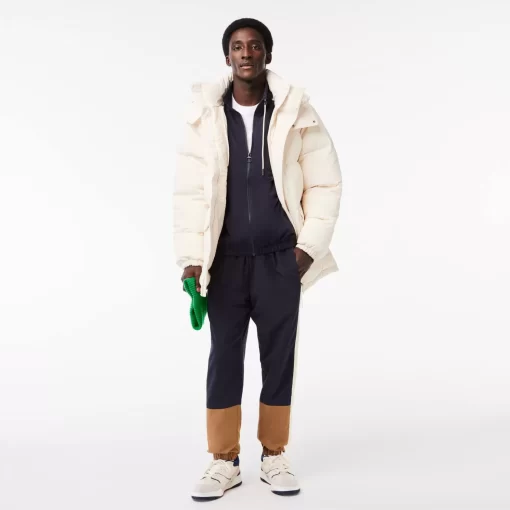 Lacoste Tracksuits-Water Resistant Colourblock Zipped Sportsuit Jacket