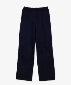 Lacoste Trousers & Shorts-Wide Leg Elasticated Waist Pants