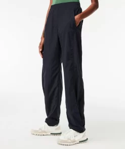 Lacoste Trousers & Shorts-Wide Leg Nylon Sportsuit Track Pants