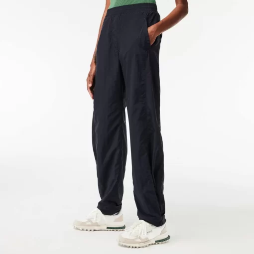 Lacoste Trousers & Shorts-Wide Leg Nylon Sportsuit Track Pants