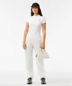 Lacoste Trousers & Shorts-Wide Leg Nylon Sportsuit Track Pants