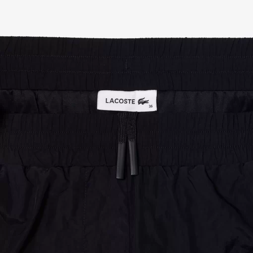 Lacoste Trousers & Shorts-Wide Leg Nylon Sportsuit Track Pants