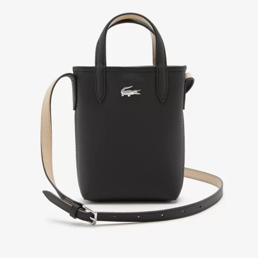 Lacoste Cross Body-Women'S Anna Signature Petit Pique Reversible Shoulder Bag