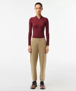 Lacoste Trousers & Shorts-Women'S Blended Cotton Jogger Pants