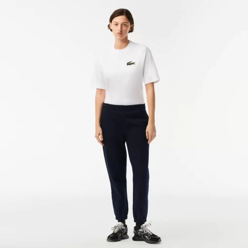 Lacoste Trousers & Shorts-Women'S Blended Cotton Jogger Pants