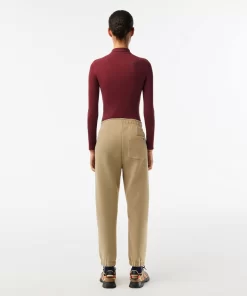 Lacoste Trousers & Shorts-Women'S Blended Cotton Jogger Pants