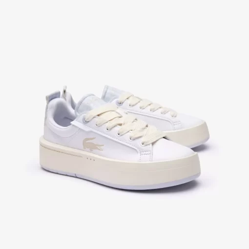 Lacoste Sneakers-Women'S Carnaby Platform Monogram Leather Trainers