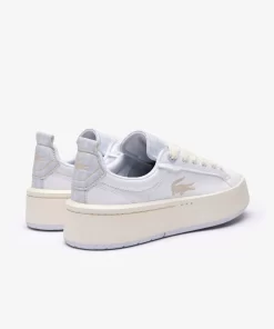 Lacoste Sneakers-Women'S Carnaby Platform Monogram Leather Trainers