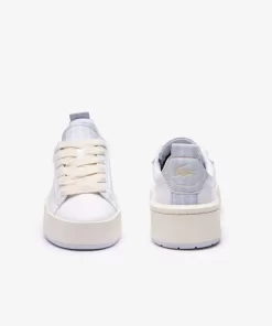 Lacoste Sneakers-Women'S Carnaby Platform Monogram Leather Trainers