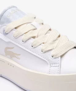 Lacoste Sneakers-Women'S Carnaby Platform Monogram Leather Trainers