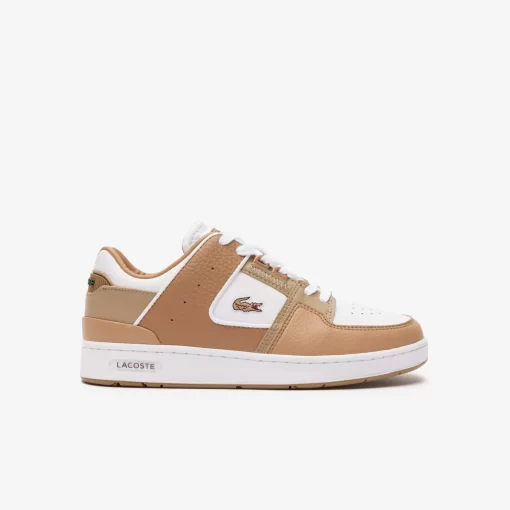 Lacoste Sneakers-Women'S Court Cage Leather And Synthetic Trainers