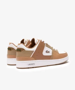 Lacoste Sneakers-Women'S Court Cage Leather And Synthetic Trainers