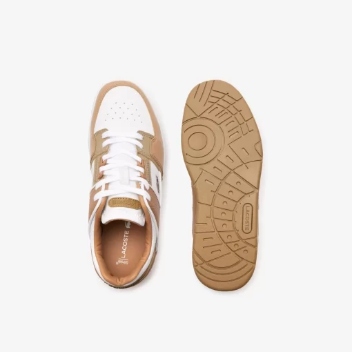 Lacoste Sneakers-Women'S Court Cage Leather And Synthetic Trainers