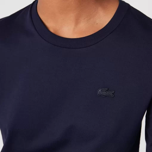 Lacoste T-Shirts-Women'S Crew Neck Cotton T-Shirt