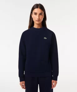 Lacoste Sweatshirts-Women'S Crew Neck Double-Sided Pique Jogger Sweatshirt