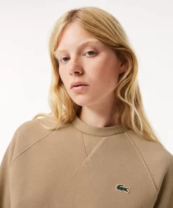 Lacoste Sweatshirts-Women'S Crew Neck Double-Sided Pique Jogger Sweatshirt