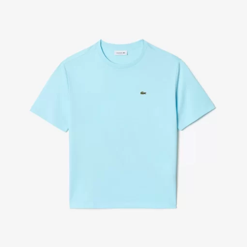 Lacoste T-Shirts-Women'S Crew Neck Premium Cotton T-Shirt