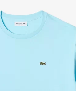 Lacoste T-Shirts-Women'S Crew Neck Premium Cotton T-Shirt