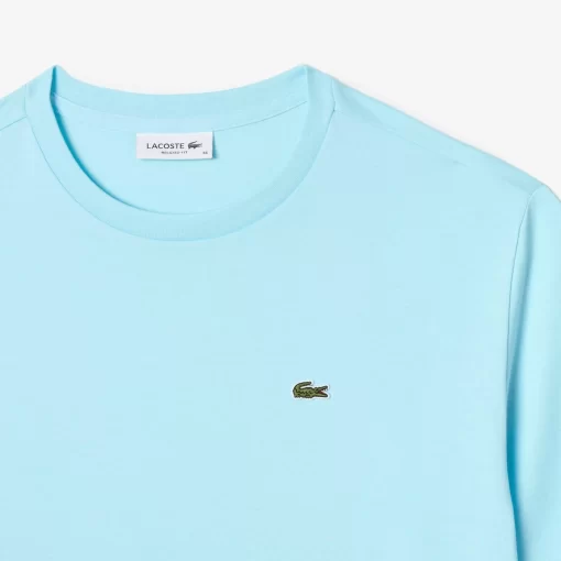 Lacoste T-Shirts-Women'S Crew Neck Premium Cotton T-Shirt