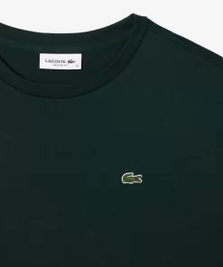 Lacoste T-Shirts-Women'S Crew Neck Premium Cotton T-Shirt