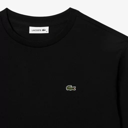 Lacoste T-Shirts-Women'S Crew Neck Premium Cotton T-Shirt