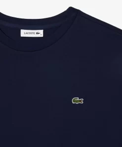 Lacoste T-Shirts-Women'S Crew Neck Premium Cotton T-Shirt