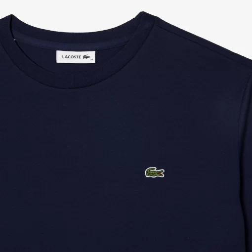 Lacoste T-Shirts-Women'S Crew Neck Premium Cotton T-Shirt