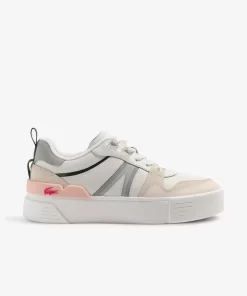 Lacoste Sneakers-Women'S L002 Leather And Mesh Trainers