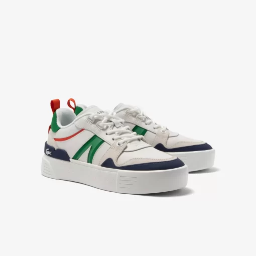 Lacoste Sneakers-Women'S L002 Leather And Mesh Trainers