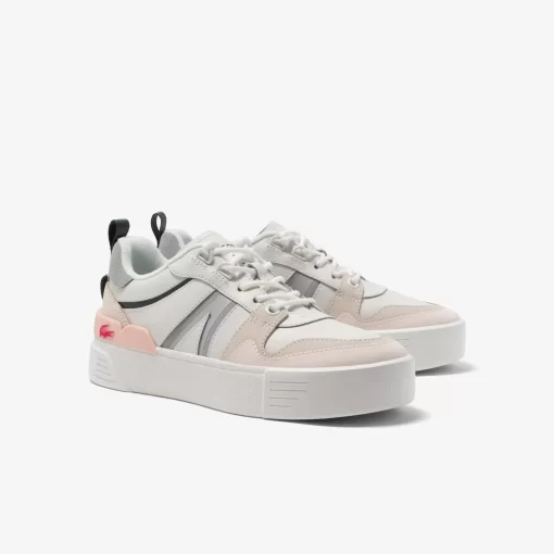 Lacoste Sneakers-Women'S L002 Leather And Mesh Trainers