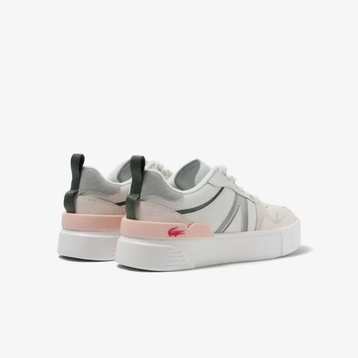 Lacoste Sneakers-Women'S L002 Leather And Mesh Trainers