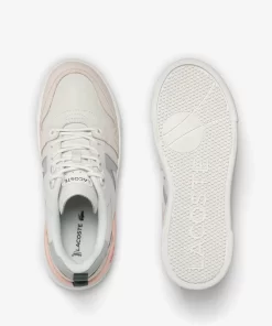 Lacoste Sneakers-Women'S L002 Leather And Mesh Trainers