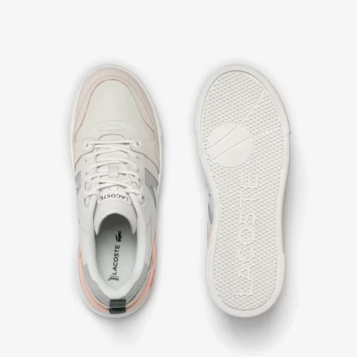 Lacoste Sneakers-Women'S L002 Leather And Mesh Trainers