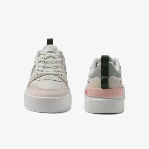 Lacoste Sneakers-Women'S L002 Leather And Mesh Trainers