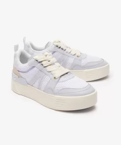 Lacoste Sneakers-Women'S L002 Textile Monogram Trainers