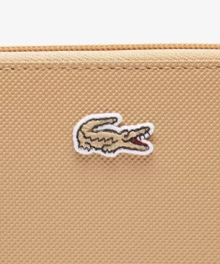 Lacoste Wallets & Small Leather Goods-Women'S L.12.12 Concept Petit Pique 12 Card Zip Wallet