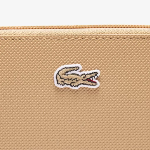 Lacoste Wallets & Small Leather Goods-Women'S L.12.12 Concept Petit Pique 12 Card Zip Wallet