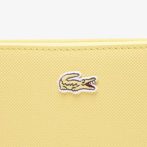 Lacoste Wallets & Small Leather Goods-Women'S L.12.12 Concept Petit Pique 12 Card Zip Wallet