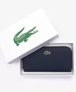 Lacoste Wallets & Small Leather Goods-Women'S L.12.12 Concept Petit Pique 12 Card Zip Wallet